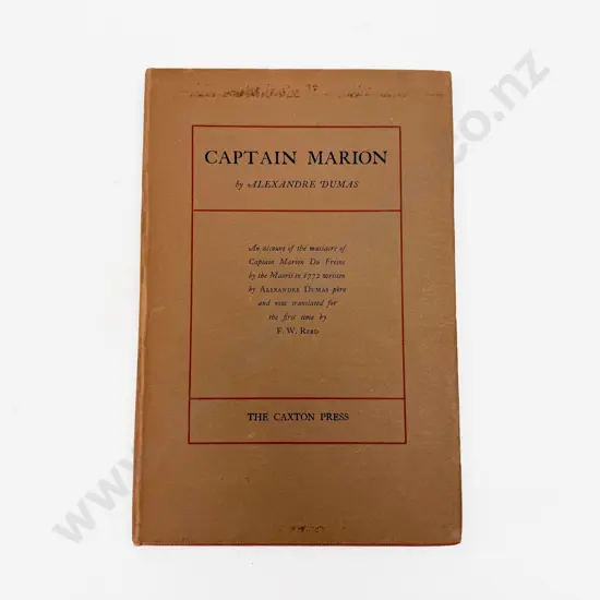 Alexandre Dumas - Captain Marion