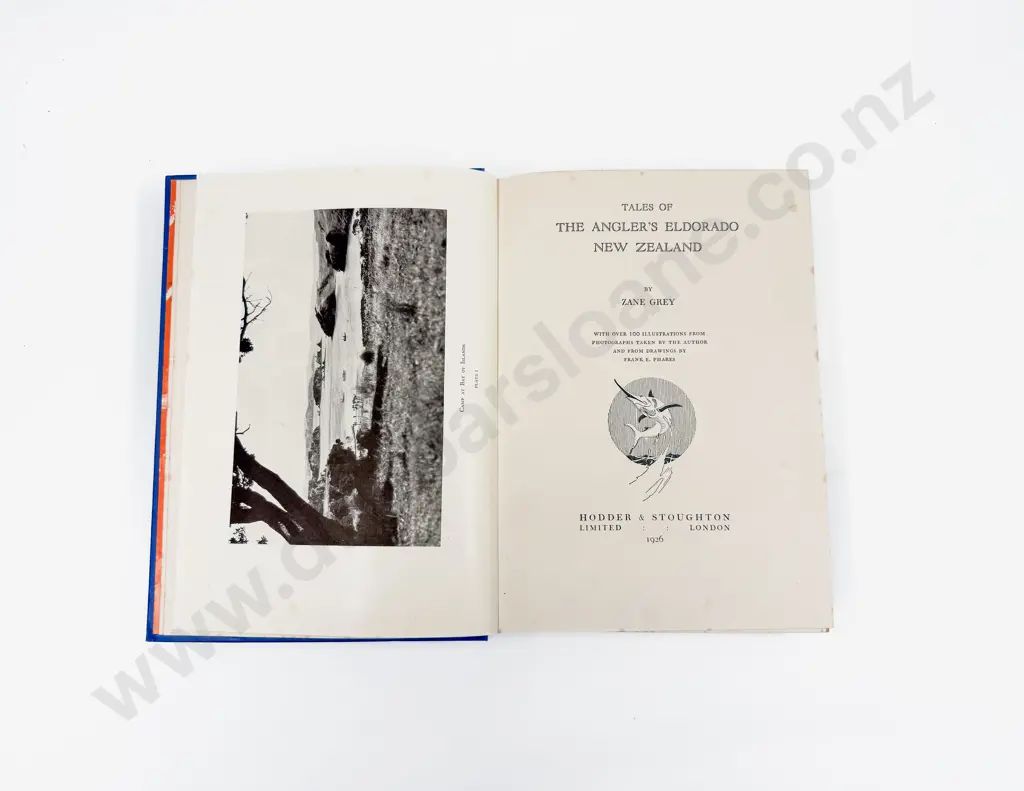 Zane Grey - Tales of the Anglers El Dorado New Zealand Image 1++