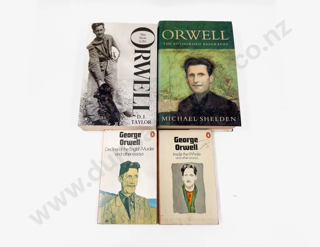 Two Non Fiction Works by George Orwell & Two Biographies Image 1++