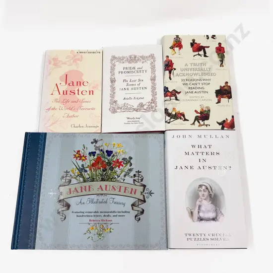 Five Non Fiction Volumes Relating to Jane Austen