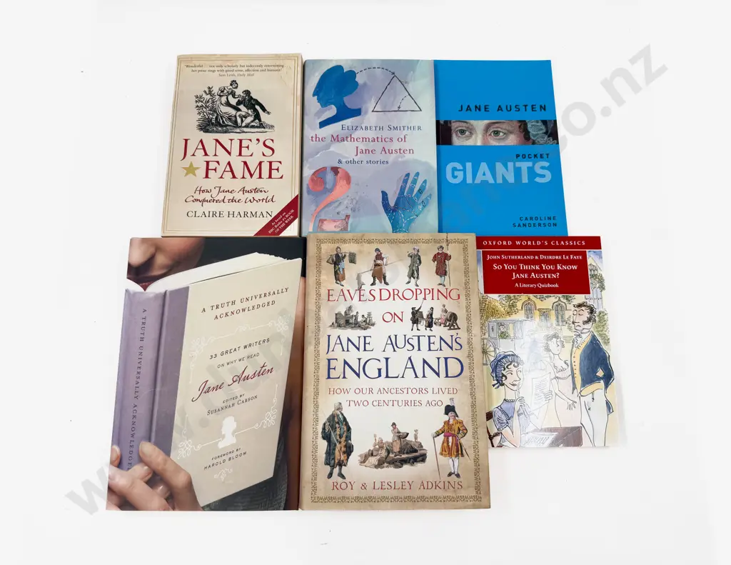 Six Non Fiction Volumes Relating to Jane Austen Image 1++