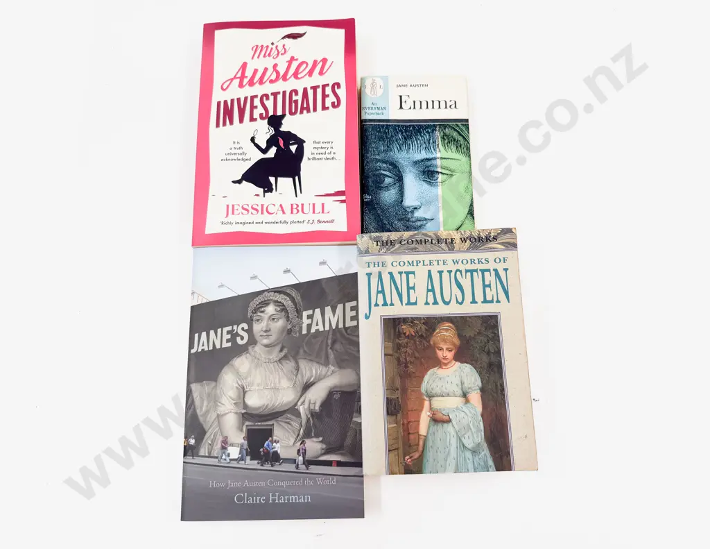 The Complete Works of Jane Austen & Three Others Image 1++