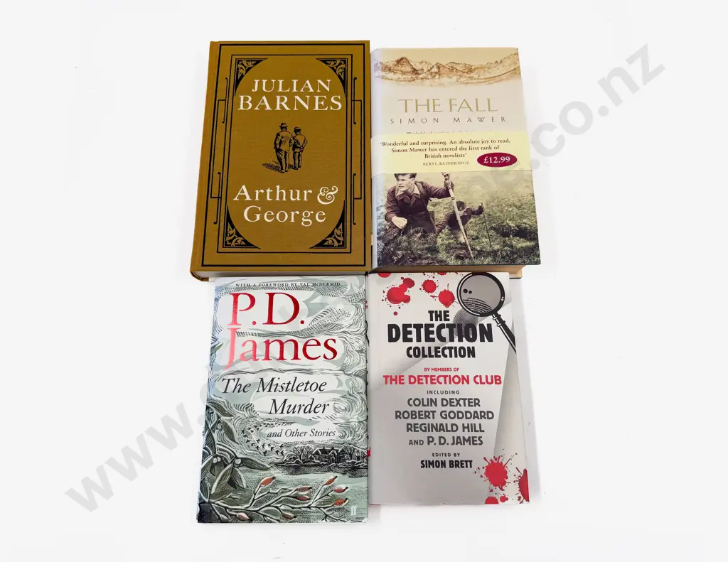 Four Modern Hardback Fiction Works Image 1++