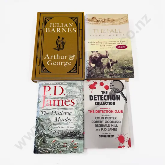 Four Modern Hardback Fiction Works