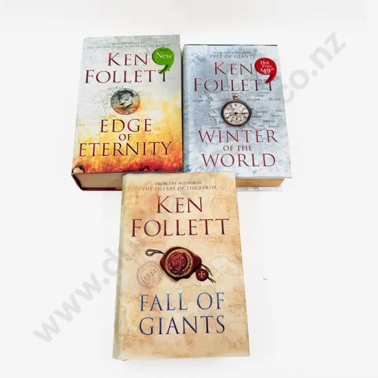 Three Hardback Editions By John Follett