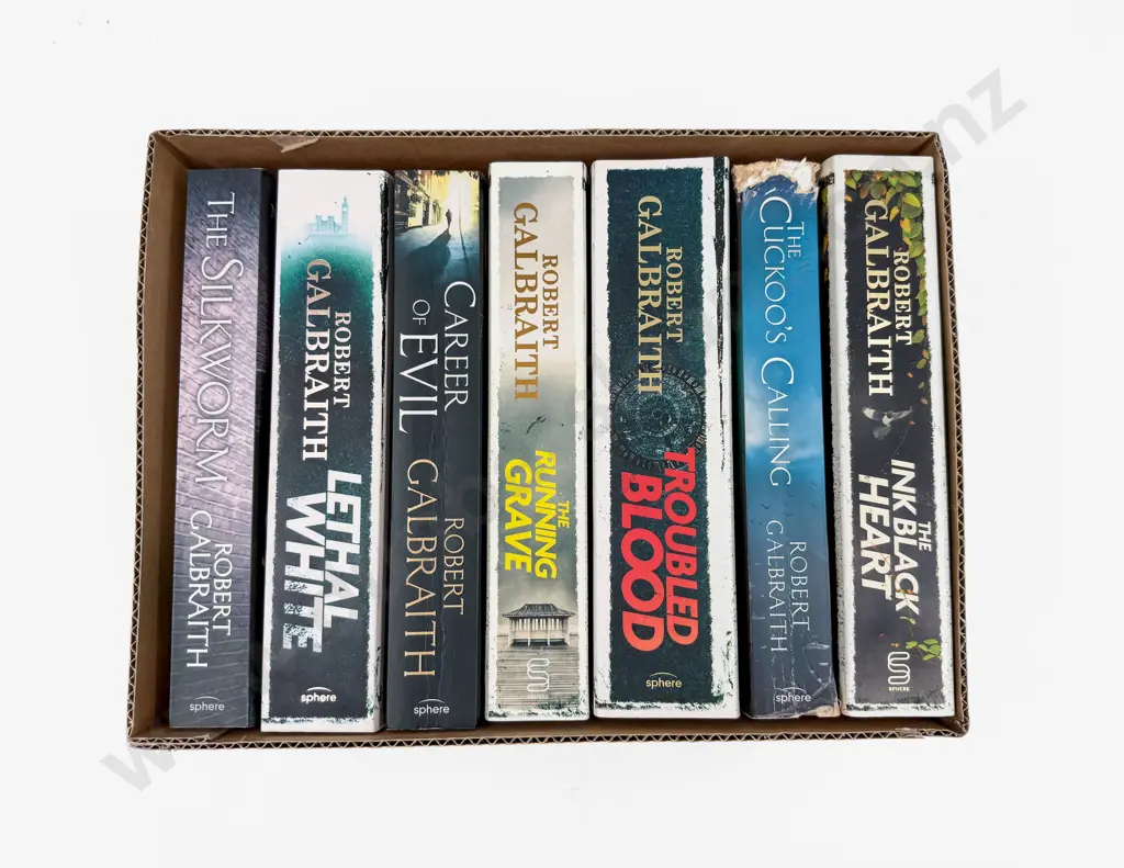 Robert Galbraith - Box Lot Seven Works Image 1++