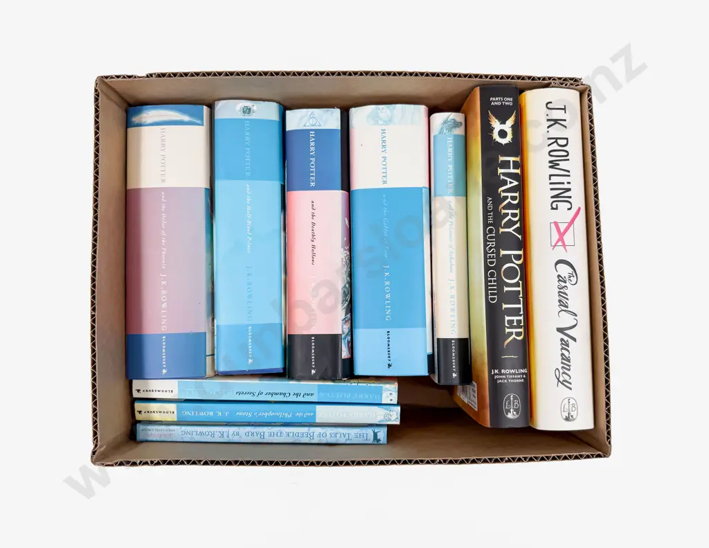 J K Rowling - Box Lot Ten Works Image 1++