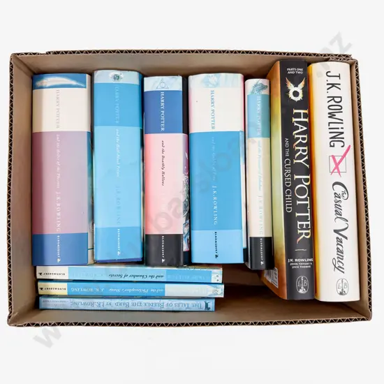 J K Rowling - Box Lot Ten Works