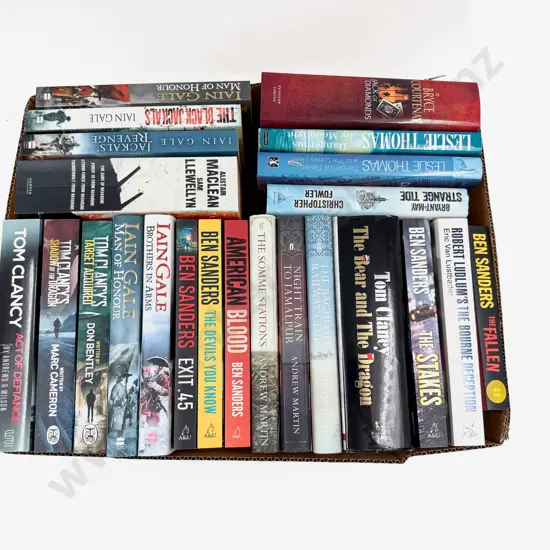 Box Assorted Contemporary Crime Fiction