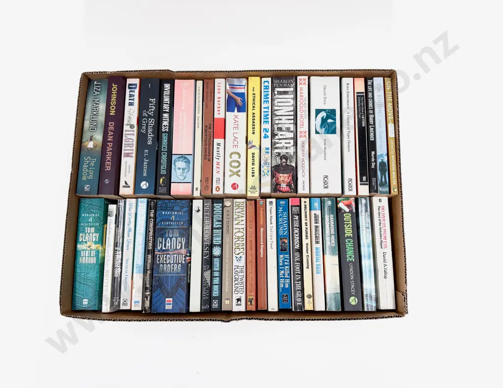 Box Assorted Contemporary Crime Fiction Image 1++