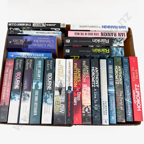 Box Assorted Contemporary Crime Fiction