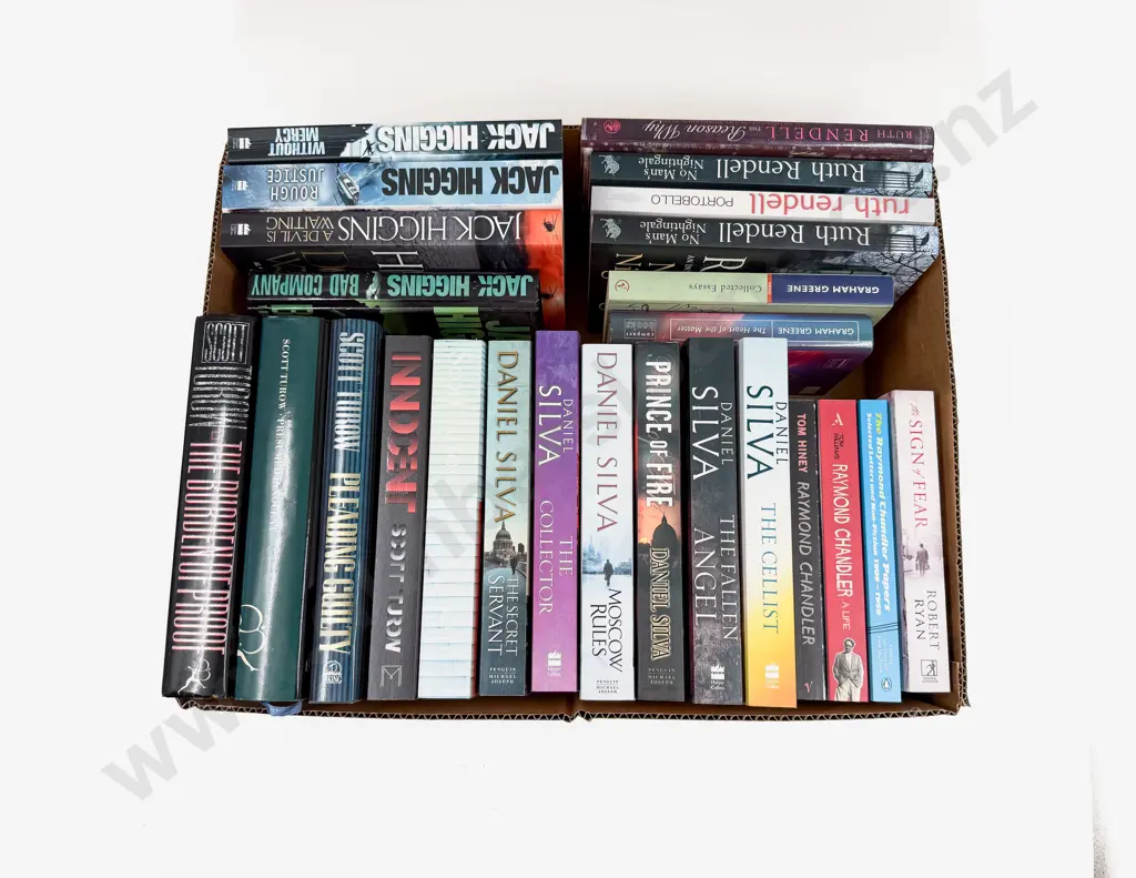 Box Assorted Contemporary Crime Fiction Image 1++