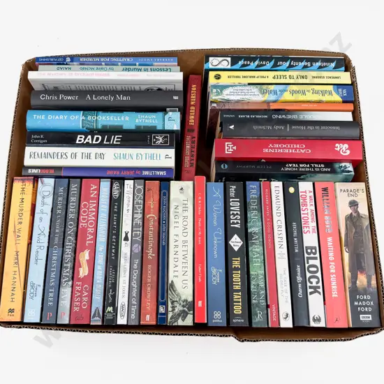 Box Assorted Contemporary Crime Fiction