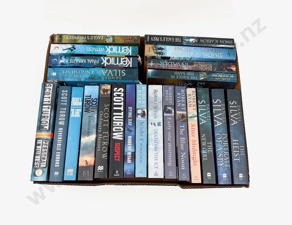 Box Assorted Contemporary Crime Fiction Image 1++