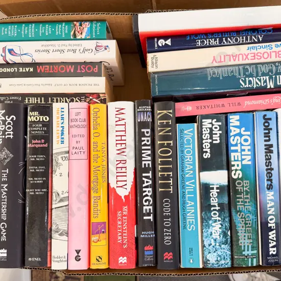 Box Assorted Contemporary Crime Fiction