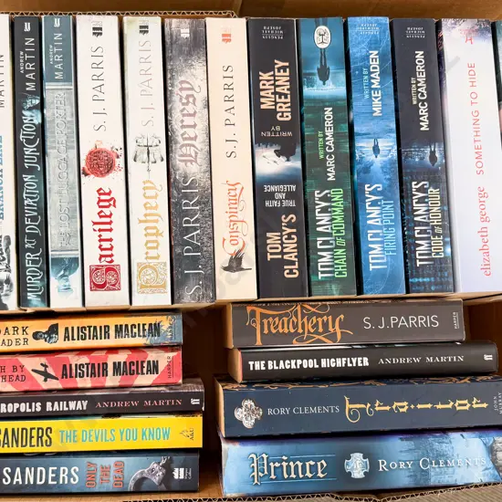 Box Assorted Contemporary Crime Fiction