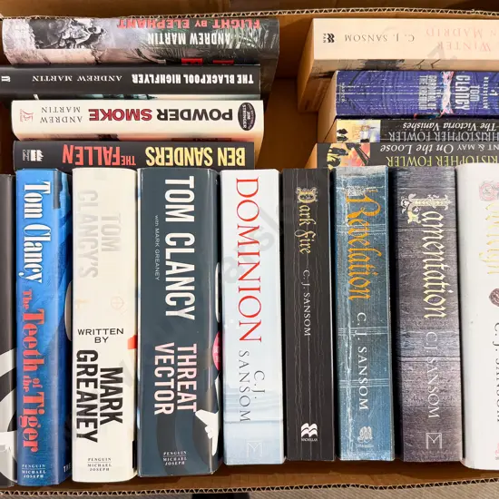 Box Assorted Contemporary Crime Fiction