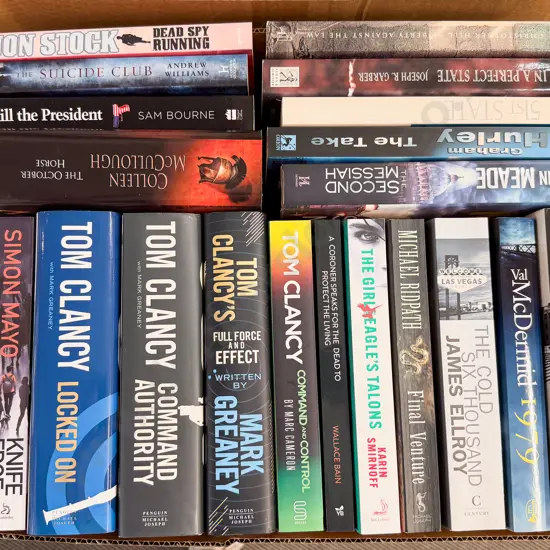 Box Assorted Contemporary Crime Fiction