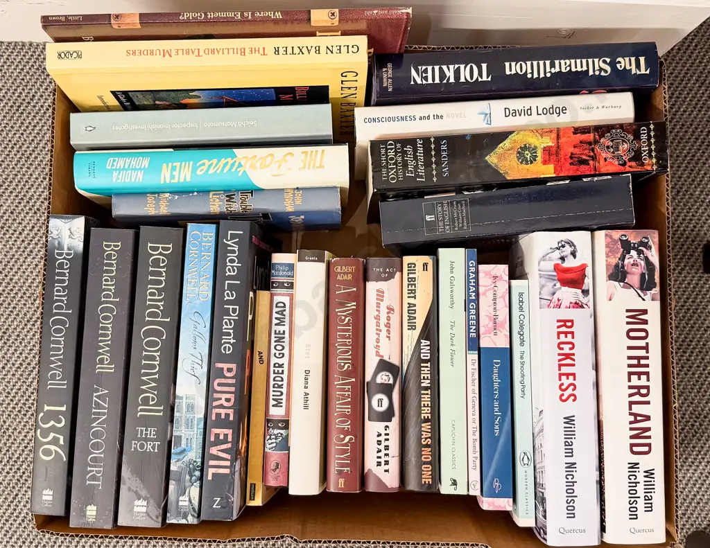 Box Assorted Contemporary Crime Fiction Image 1++