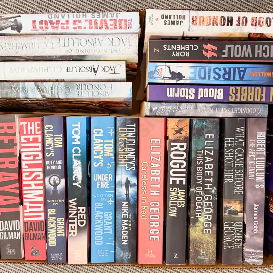 Box Assorted Contemporary Crime Fiction
