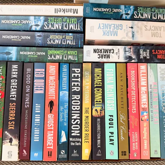 Box Assorted Contemporary Crime Fiction