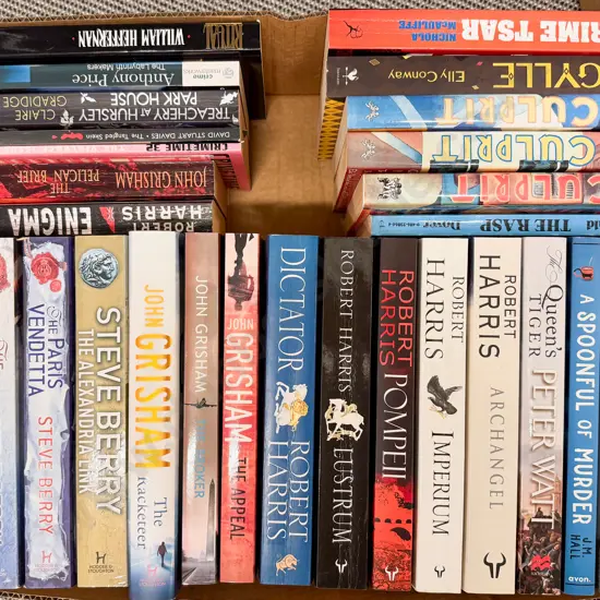 Box Assorted Contemporary Crime Fiction