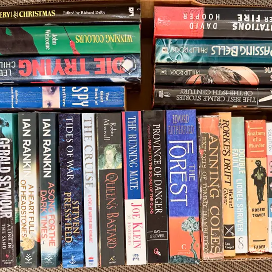 Box Assorted Contemporary Crime Fiction