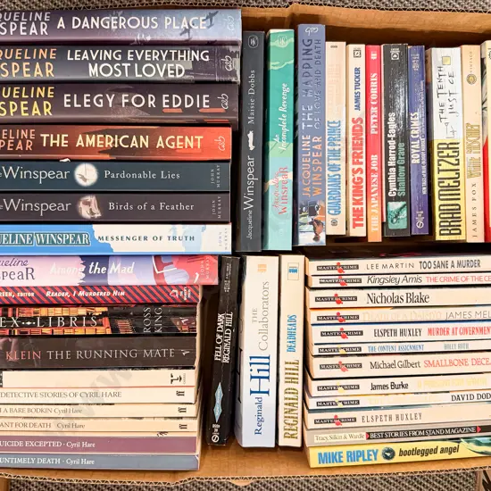 Box Assorted Contemporary Crime Fiction