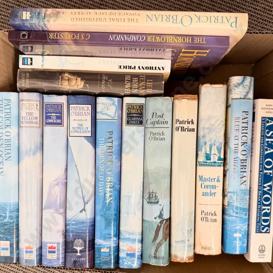 Box Assorted Patrick O'Brian Novels
