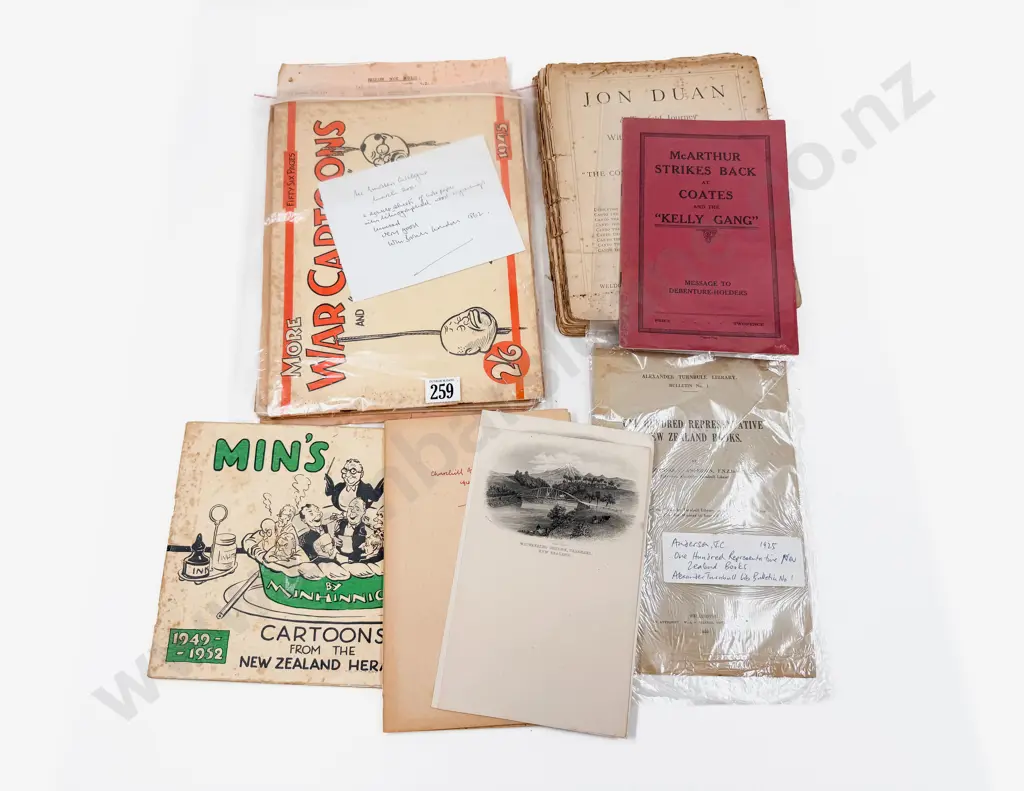 Collection of Assorted NZ Historical Publications & Various Image 1++