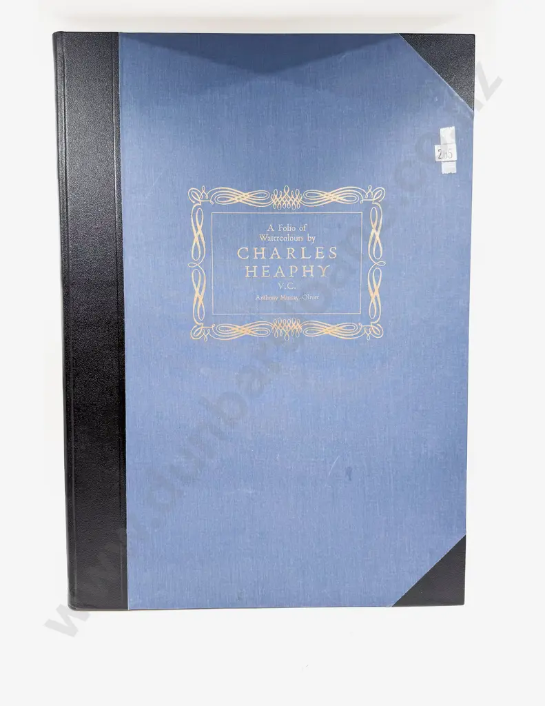 Anthony Murray Oliver Avon Fine Prints Publication - Watercolours By Charles Heaphy Ed 194 Image 1++