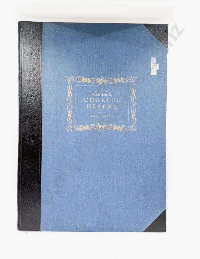 Anthony Murray Oliver Avon Fine Prints Publication - Watercolours By Charles Heaphy Ed 897 Image 1++