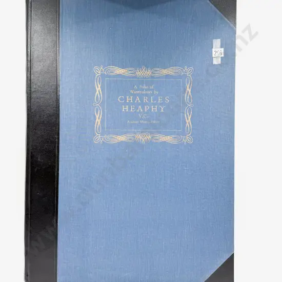 Anthony Murray Oliver Avon Fine Prints Publication - Watercolours By Charles Heaphy Ed 897