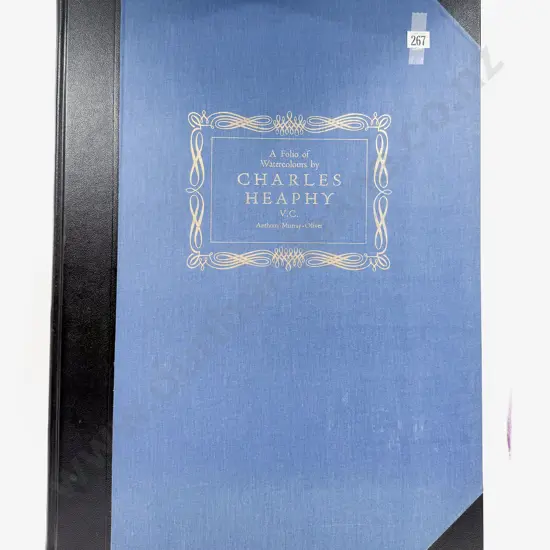 Anthony Murray Oliver Avon Fine Prints Publication - Watercolours By Charles Heaphy Ed 202