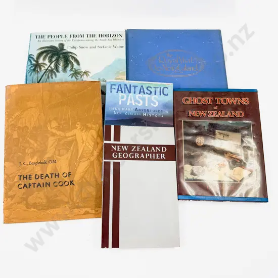 Six Volumes Assorted NZ History