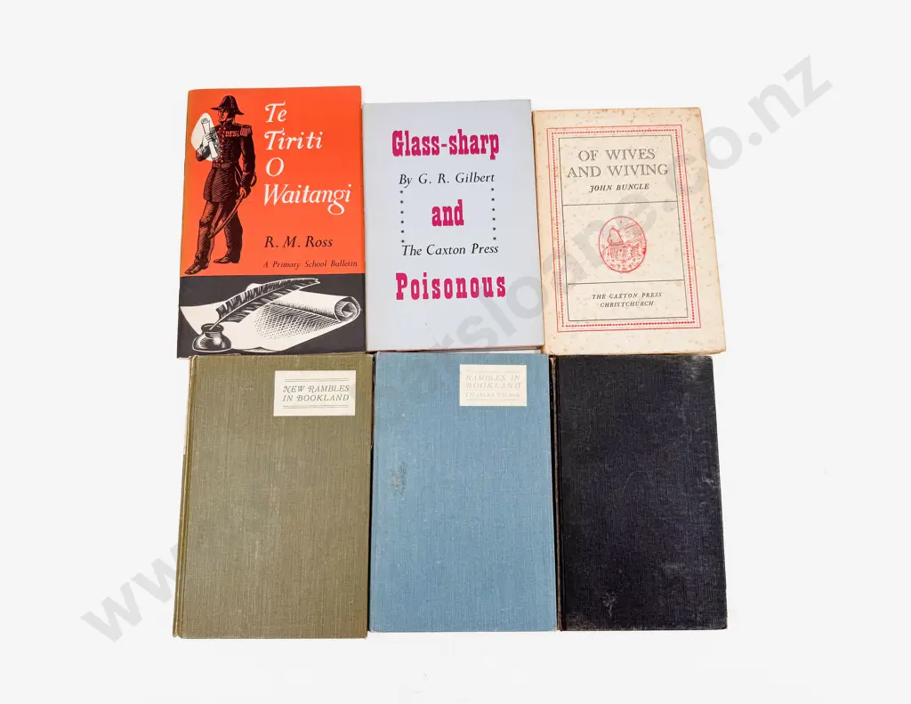 Six Vintage Volumes NZ Interest Image 1++