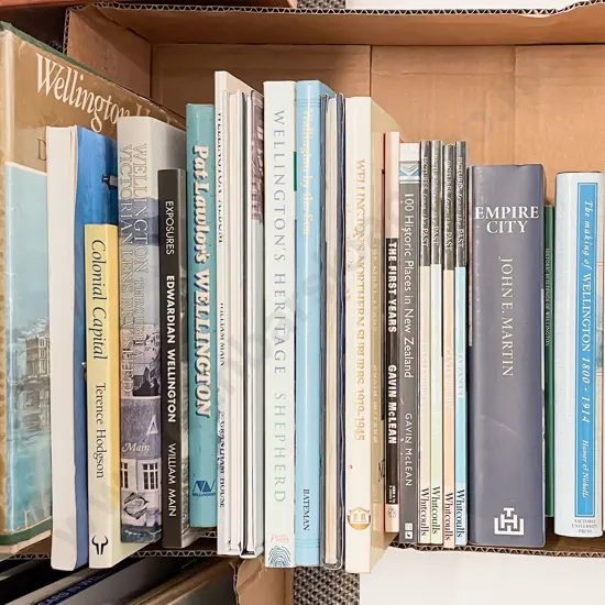 Box Assorted Mainly Wellington Related Publications