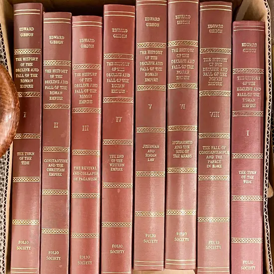 Folio Society Edward Gibbon Decline & Fall of The Roman Empire (incomplete)