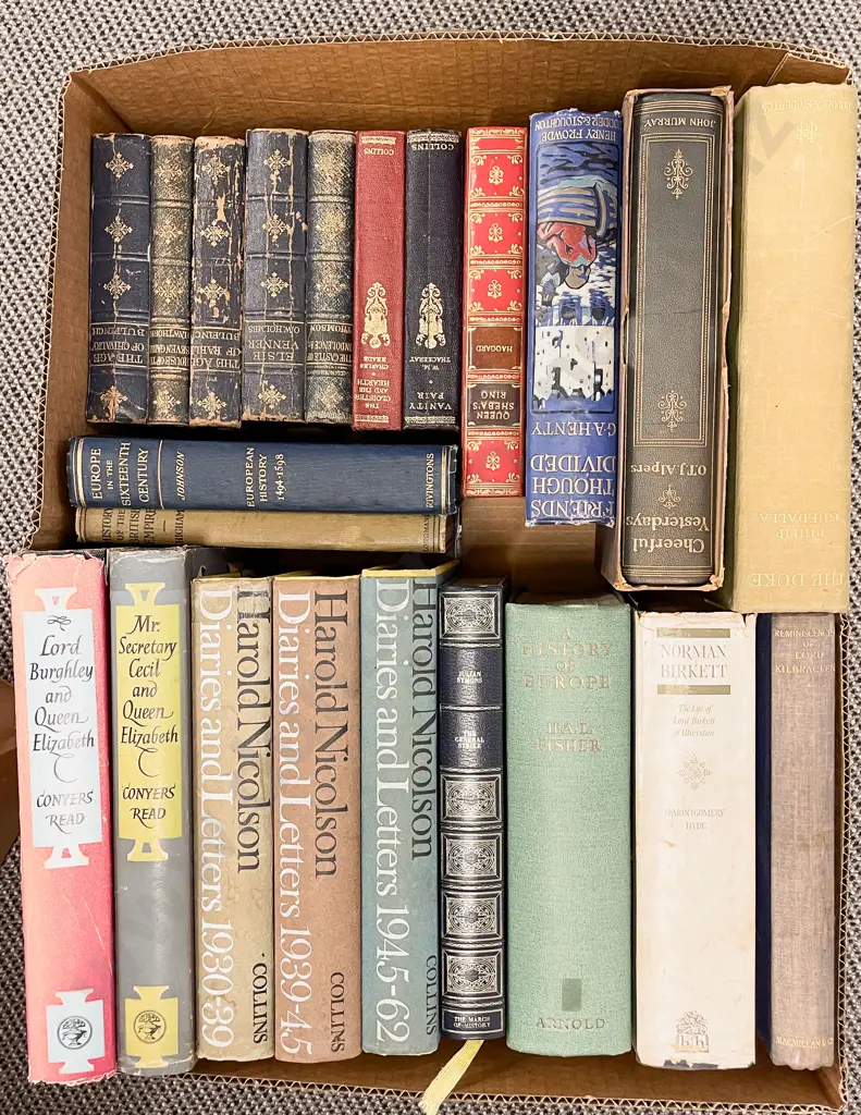 Carton Assorted Historical NZ & British Publications Image 1++