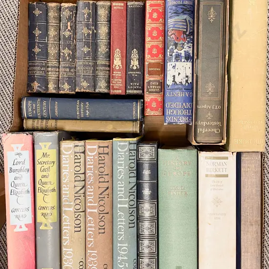 Carton Assorted Historical NZ & British Publications