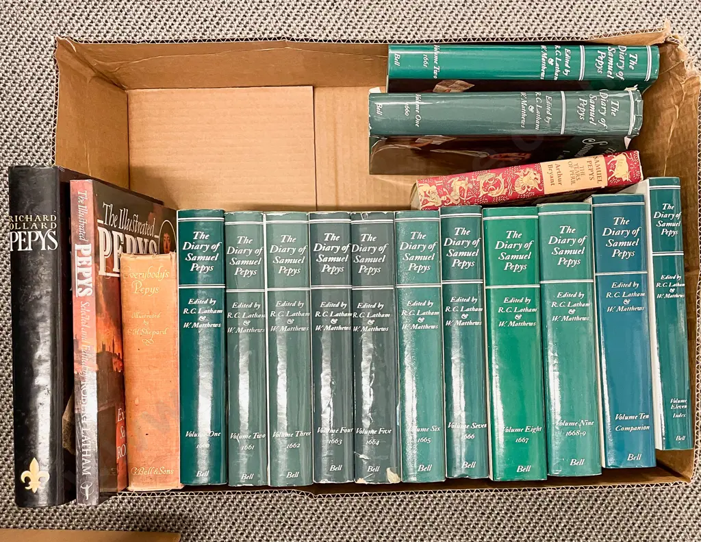 Carton Samuel Pepys Diaries & Related Image 1++