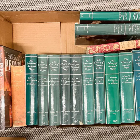 Carton Samuel Pepys Diaries & Related