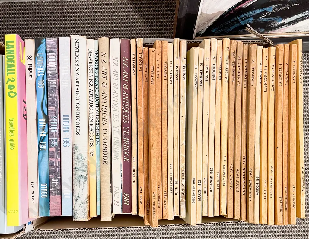 Four Cartons Landfall & Assorted Publications Image 1++