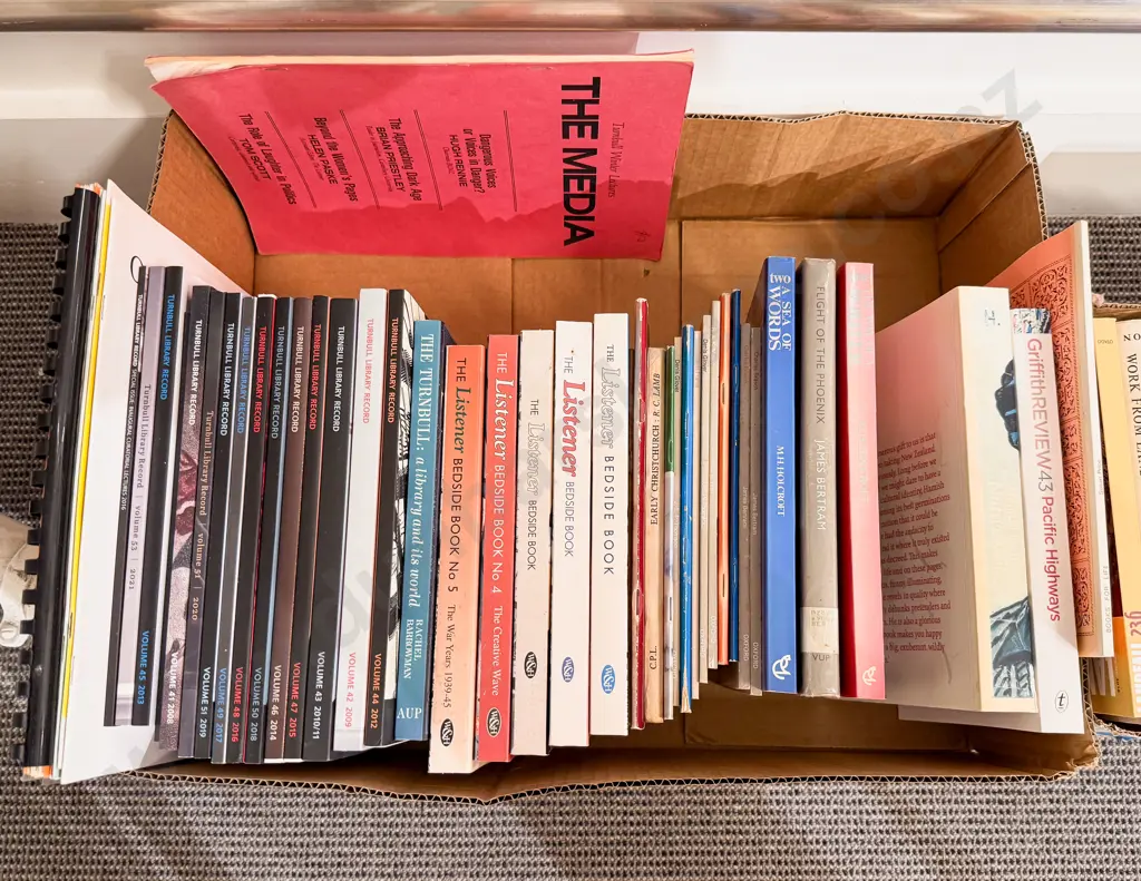 Four Cartons Landfall & Assorted Publications Image 1++