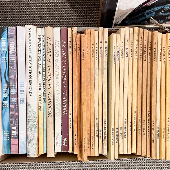 Four Cartons Landfall & Assorted Publications