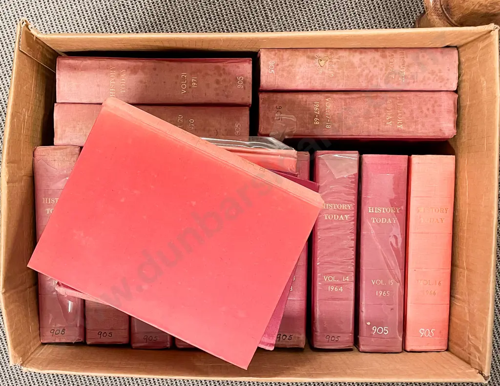 16 Bound Volumes History Today Image 1++