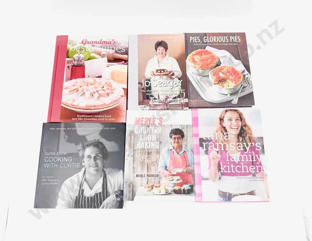 Six Various Cookbooks Image 1++