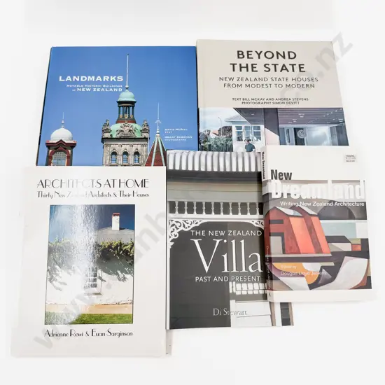 Five Volumes Pertaining to NZ Architecture