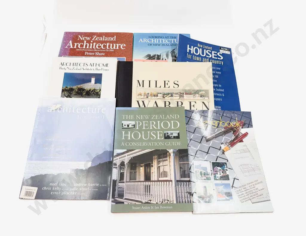 Eight Volumes Pertaining to NZ Architecture Image 1++