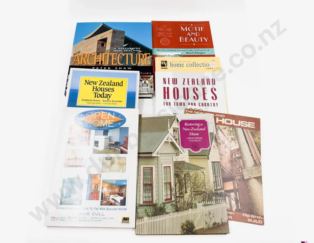 Nine Volumes Pertaining to NZ Architecture Image 1++